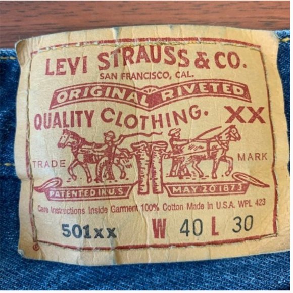 Vintage 501xx Levi's Jeans - Picture 2 of 6